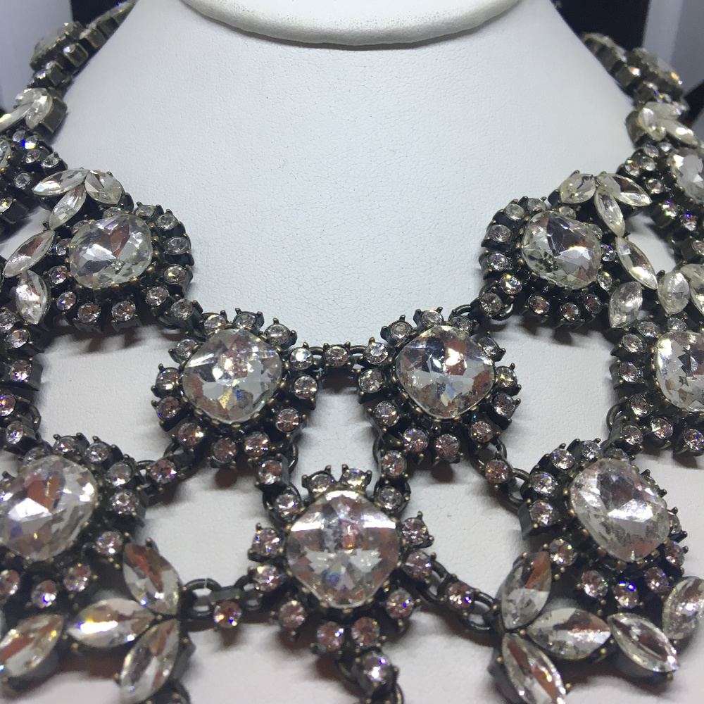 Joan Rivers Crystal Elegance Statement Necklace - image 4